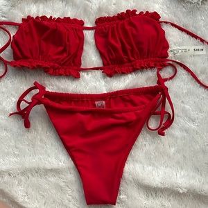 SHEIN bikini top and bottom size M